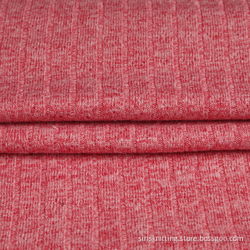 Rayon Nylon Polyester Double Jacquard Fabric